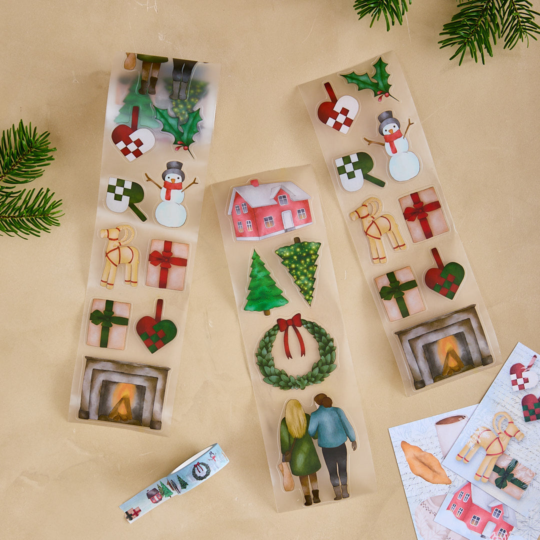 Winter town | Pre-cut PET tape